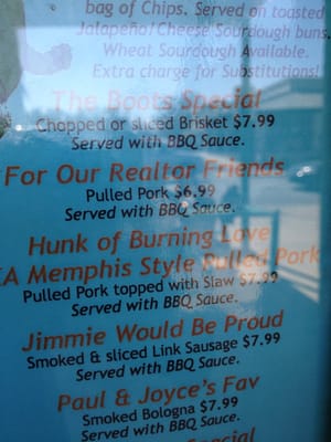 Menu photo 8 Pearl Street Station Granbury, TX