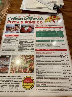 Menu photo 7 Anne Marie's Pizza & Wine Pompano Beach, FL Menu photo 7 Anne Marie's Pizza & Wine Pompano Beach, FL