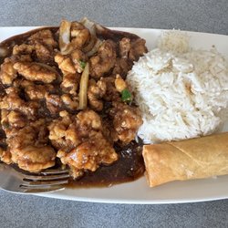 China Garden Restaurant - Chicken chilli with rice