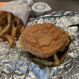 Burger, Fry Sauce, Small Fry.
