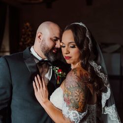 Jo Ann Salgado - Romantic bridal hair and makeup designed for a flawless, camera-ready finish. Soft glam look created for this beautiful wedding.