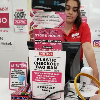 Daiso - Maya- Has the worst customer service - Discount Store Near Me - Honolulu, Hawaii