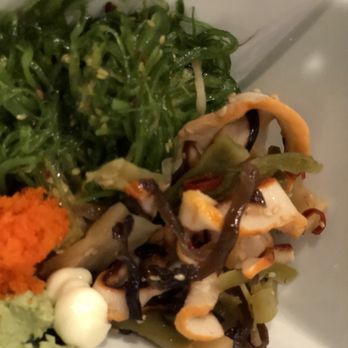 Hirano's - Seaweed and Squid Salad - Sushi Bars Near Me - Savannah, Georgia Hirano's - Seaweed and Squid Salad - Sushi Bars Near Me - Savannah, Georgia