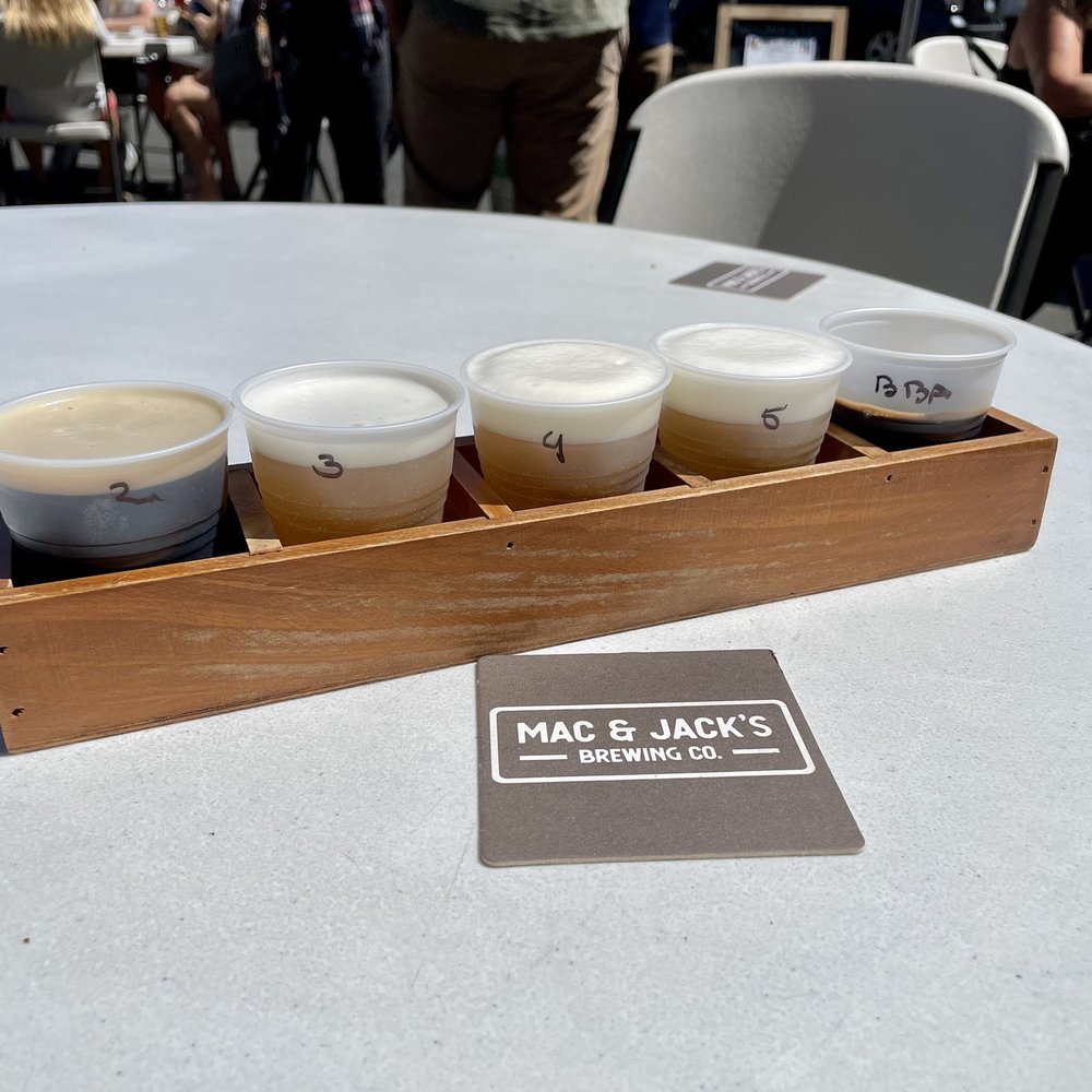 Beer flight. Beer flight.