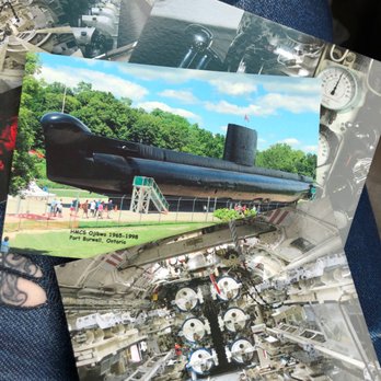 Ojibwa Submarine - Submarine, HMCS Ojibwa, Port Burwell. Postcards you can purchase - Museums Near Me - Port Burwell, Ontario Ojibwa Submarine - Submarine, HMCS Ojibwa, Port Burwell. Postcards you can purchase - Museums Near Me - Port Burwell, Ontario