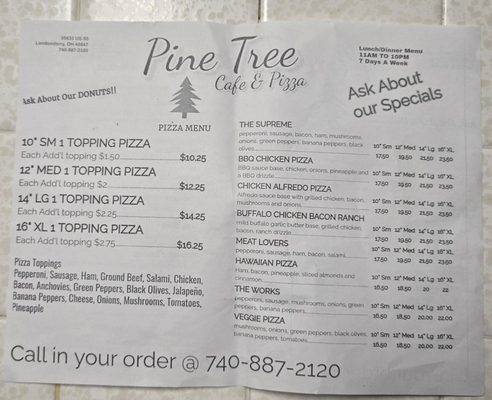 Menu photo 2 Pine Tree Londonderry, OH Menu photo 2 Pine Tree Londonderry, OH