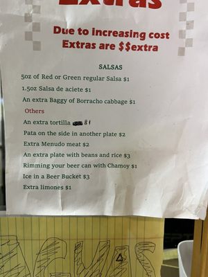 Menu photo 1 Woods Corner El Taco Borracho Perris, CA Menu photo 1 Woods Corner El Taco Borracho Perris, CA