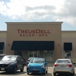 Hair by Alfredo - Store front of salon entrance