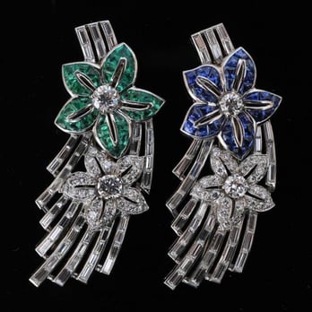 Fairfield Auction - Platinum and Diamond Pins, sold $6,900 - Antiques Near Me - Monroe, Connecticut