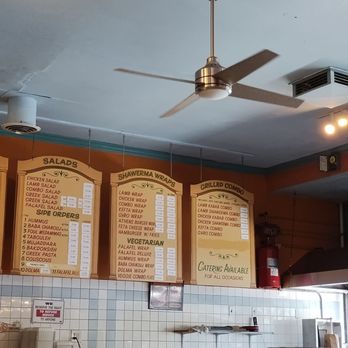 The Mediterranean - Cool ceiling fans bring in atmosphere and chill. - Greek Near Me - Concord, California