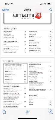 Menu photo 6 Umami Nashville, TN