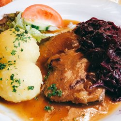 Sauerbraten mit Thüringer Klößen