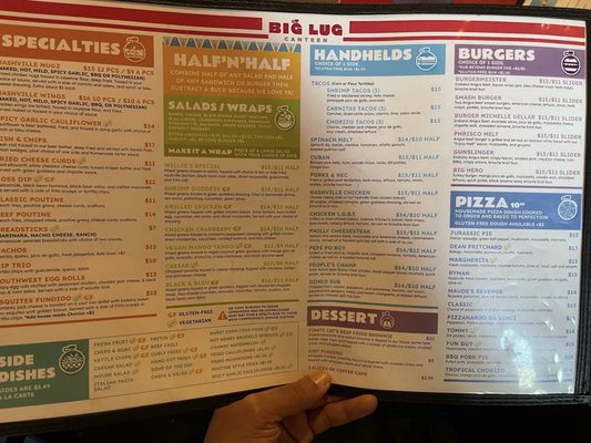 Menu photo 8 Big Lug Canteen Indianapolis, IN