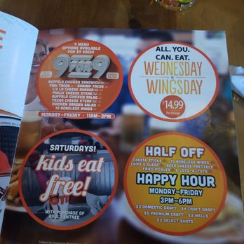 Hooters - Happy hour menu - American Near Me - Albuquerque, New Mexico
