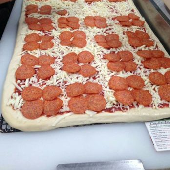 Pizza Pi - Party pizza 24 slices. $20.99 for cheese and $3.50 per topping. - Pizza Near Me - Delmar, Maryland Pizza Pi - Party pizza 24 slices. $20.99 for cheese and $3.50 per topping. - Pizza Near Me - Delmar, Maryland