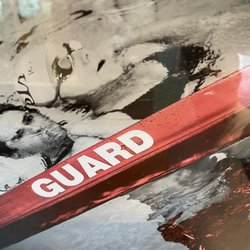 Pavilion Center Pool - Guardian on both sides of the surface