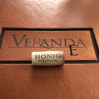Veranda E - Honig Cabernet - Asian Fusion Near Me - Naples, Florida