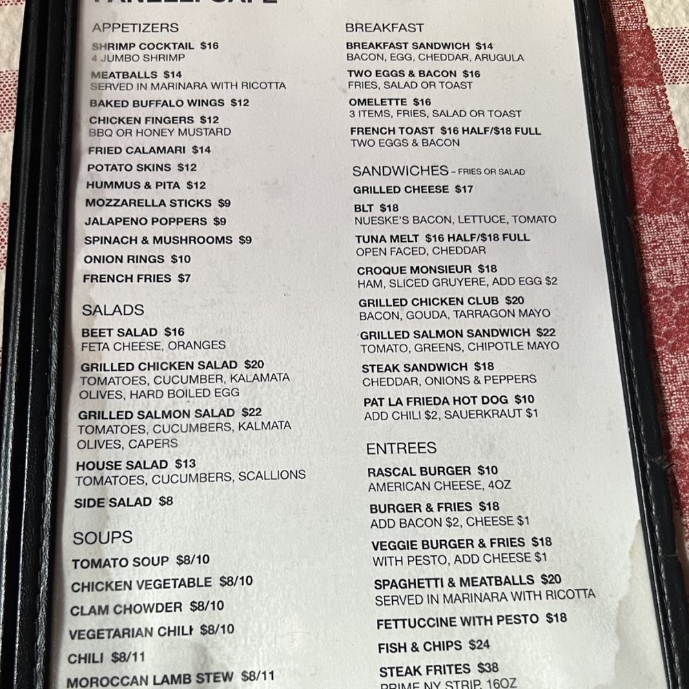 Fanelli's Cafe - Hotdog under sandwiches. Served with salad or fries..... you be the judge. - American Near Me - New York, New York