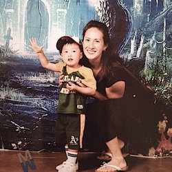 Peregrine Physical Therapy - Me and my little guy.