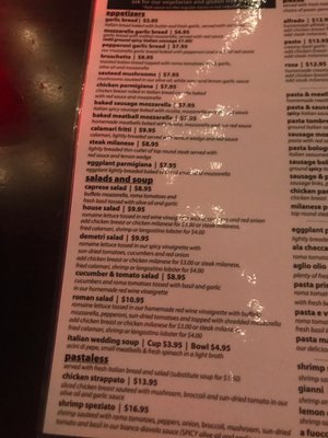 Menu photo 6 Roman Cucina Allen, TX