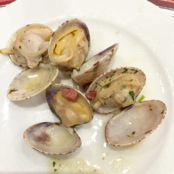 Cal Pep - This is my portion of the clams dish that I shared with 2 other people -- you must try this. Maybe get 1 dish for yourself...! - Mediterranean Near Me - Barcelona, B Cal Pep - This is my portion of the clams dish that I shared with 2 other people -- you must try this. Maybe get 1 dish for yourself...! - Mediterranean Near Me - Barcelona, B