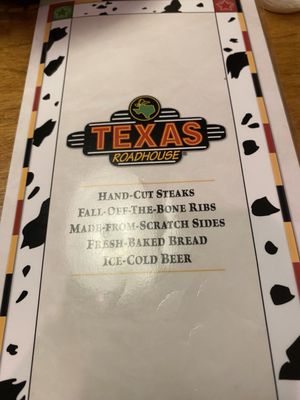 Menu photo 7 Texas Roadhouse Rogers, AR