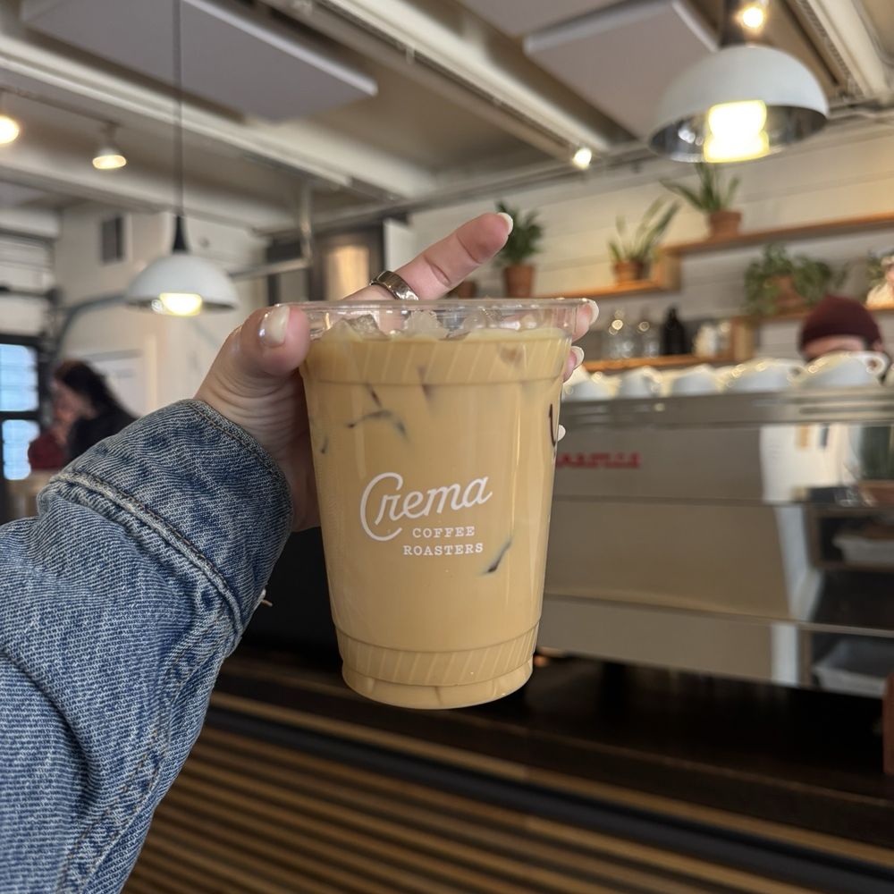 Crema Coffee Roasters - Iced Vanilla Latte - Coffee & Tea Near Me - Brentwood, Tennessee Crema Coffee Roasters - Iced Vanilla Latte - Coffee & Tea Near Me - Brentwood, Tennessee