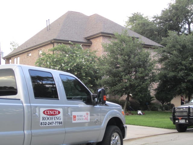 Slide of Cinch Roofing