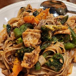 Pad Kee Mow, Thai Spicy Pad Kee Mow, Thai Spicy