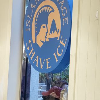Island Vintage Shave Ice - Store sign - Shaved Ice Near Me - Honolulu, Hawaii