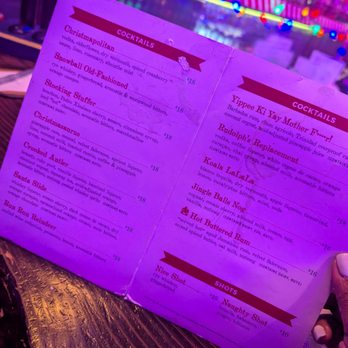 Death Punch - Menu death punch miracle Christmas Pop up - Cocktail Bars Near Me - Washington, DC, District of Columbia