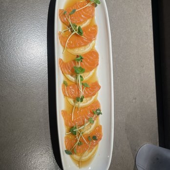 Sushi Forest - Salmon Carpaccio (6 pcs) - Sushi Bars Near Me - Hawaiian Gardens, California Sushi Forest - Salmon Carpaccio (6 pcs) - Sushi Bars Near Me - Hawaiian Gardens, California