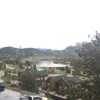Mary's Lake Lodge - View from the deck - Hotels Near Me - Estes Park, Colorado Mary's Lake Lodge - View from the deck - Hotels Near Me - Estes Park, Colorado
