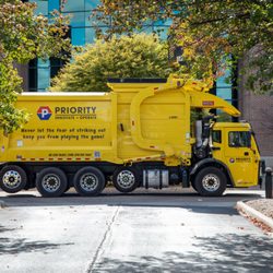 Priority Waste - Truck parked at our corporate office