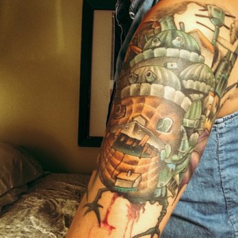 Kim Rubi Tattoos - Howl's Moving Castle - Tattoo Near Me