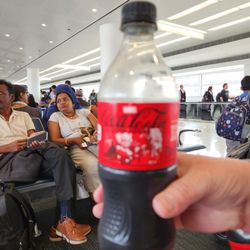 Dufry Duty Free - 5$ coke zero. Tastes luxurious