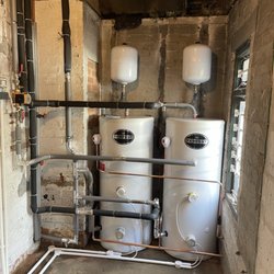 Canning Plumbing Contractors - Commercial unvented hot water cylinders installed in Rugby