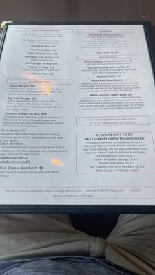 Menu photo 8 Cajun Cafe On the Bayou Pinellas Park, FL Menu photo 8 Cajun Cafe On the Bayou Pinellas Park, FL