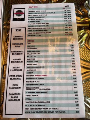 Menu photo 4 Side Street Saloon Chicago, IL Menu photo 4 Side Street Saloon Chicago, IL