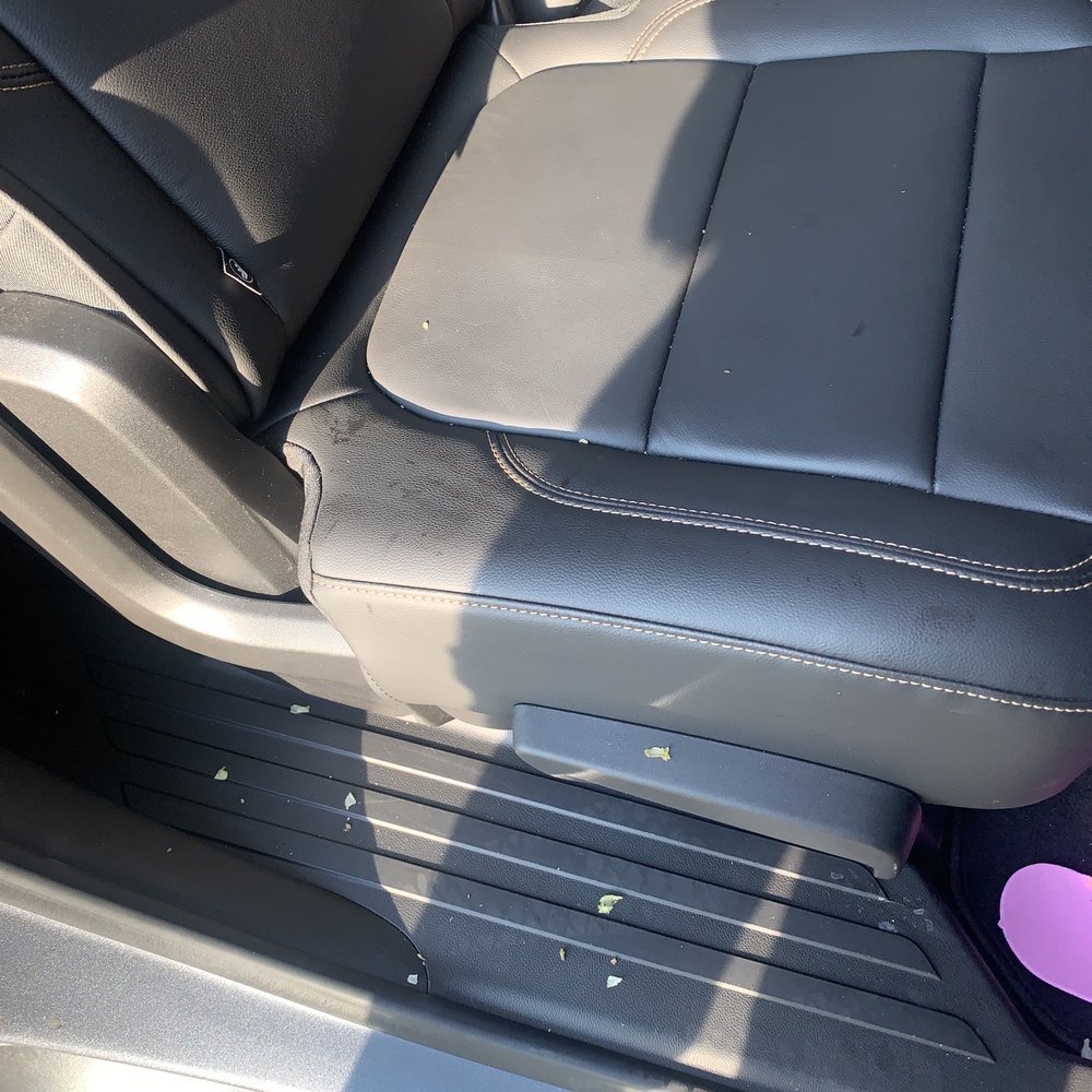 Avis Car Rental - Trash on floor, dried liquids on chair - Car Rental Near Me - Joplin, Missouri Avis Car Rental - Trash on floor, dried liquids on chair - Car Rental Near Me - Joplin, Missouri