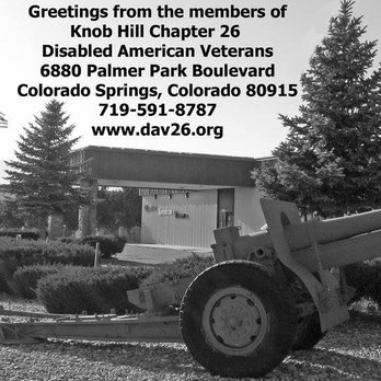 DAV Knob Hill Chapter 26 - Veterans Organizations Near Me - Colorado Springs, Colorado DAV Knob Hill Chapter 26 - Veterans Organizations Near Me - Colorado Springs, Colorado