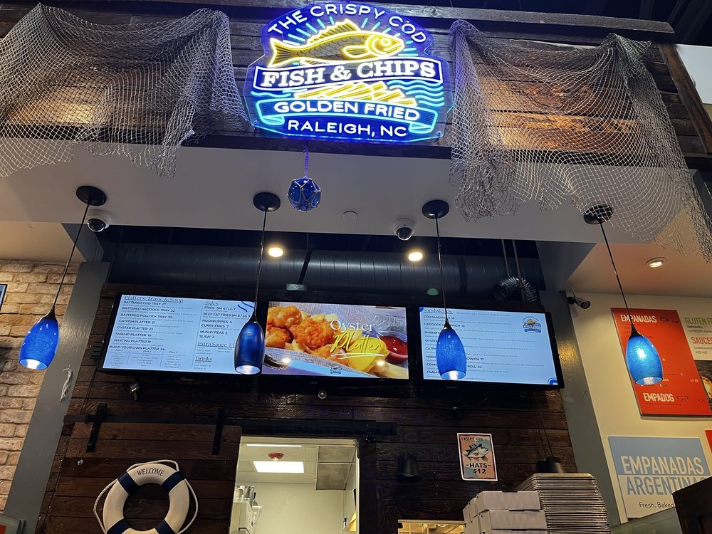 THE CRISPY COD - Updated September 2025 - 411 W Morgan St, Raleigh ...