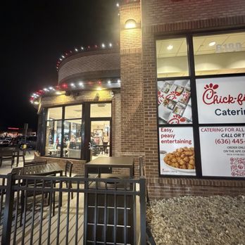 Chick-fil-A - Exterior view - Fast Food Near Me - Saint Peters, Missouri