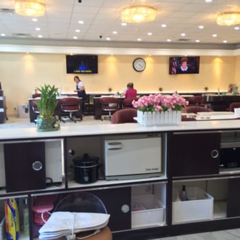 Love Nails & Spa II - Clean & classy... Taken from my massage chair/pedi soak - Nail Salons Near Me - Warwick, Rhode Island