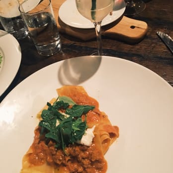 The Arlington - Housemade Papperdelle: bolognese, fresh ricotta, arugula - New American Near Me - Ship Bottom, New Jersey The Arlington - Housemade Papperdelle: bolognese, fresh ricotta, arugula - New American Near Me - Ship Bottom, New Jersey
