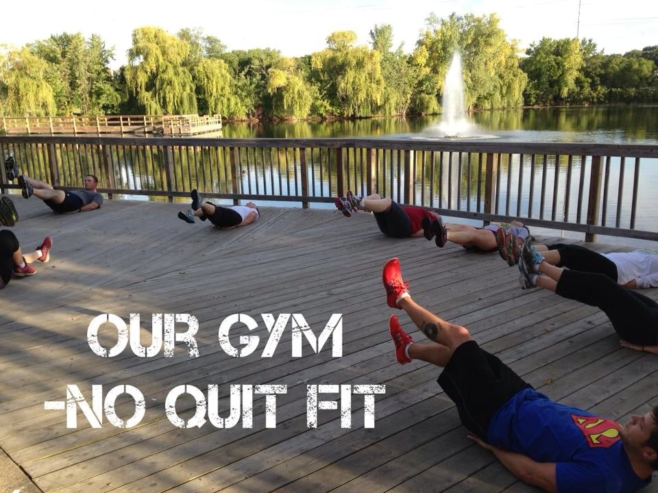 No Quit Fit Logo