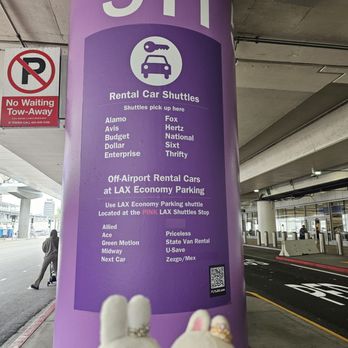 Fox Rent A Car - At LAX, outside Terminal 6, we found this sign and waited for the shuttle... - Car Rental Near Me - Los Angeles, California Fox Rent A Car - At LAX, outside Terminal 6, we found this sign and waited for the shuttle... - Car Rental Near Me - Los Angeles, California