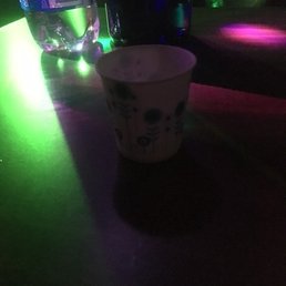 $1 make-shift "ashtray" that contains one ice cube. This is what they give you when you ask for an ashtray. $1 make-shift "ashtray" that contains one ice cube. This is what they give you when you ask for an ashtray.