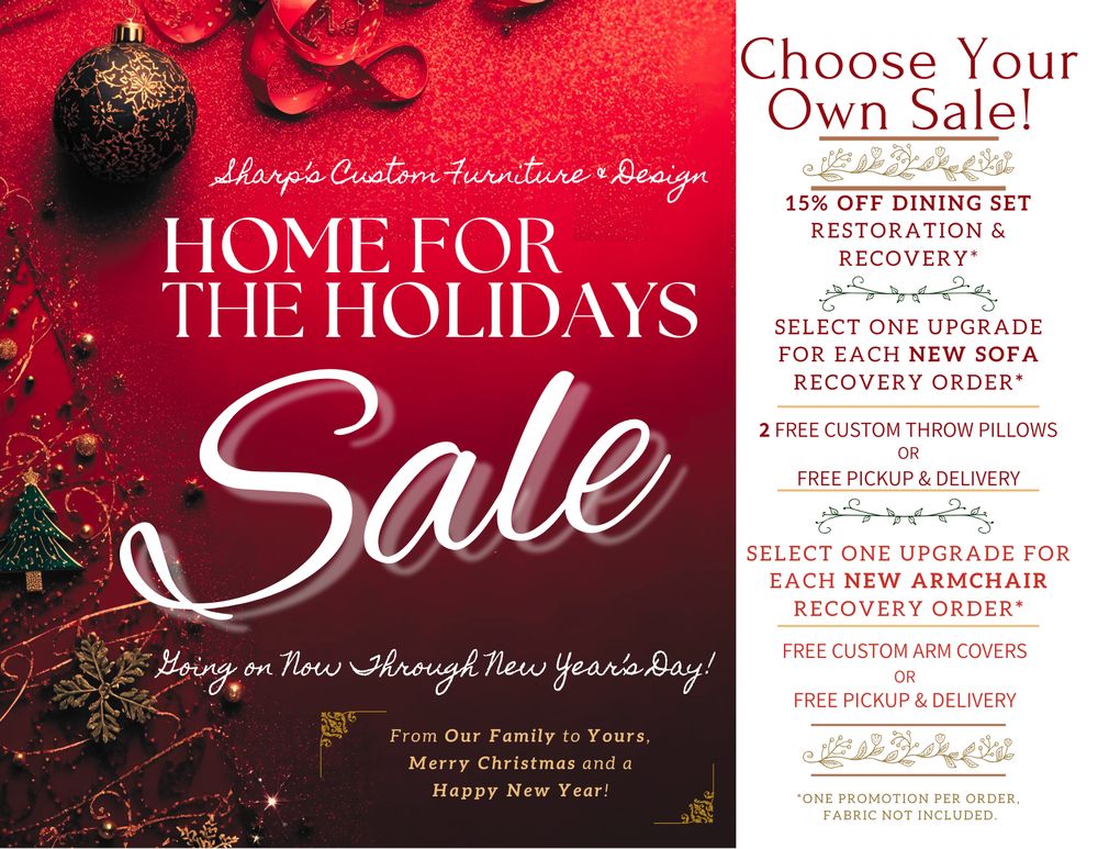 Sharp's Custom Furniture & Design - upholstery in Verdi, NV