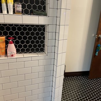 Centennial Tile Installations - Shower nook tile - Flooring Near Me